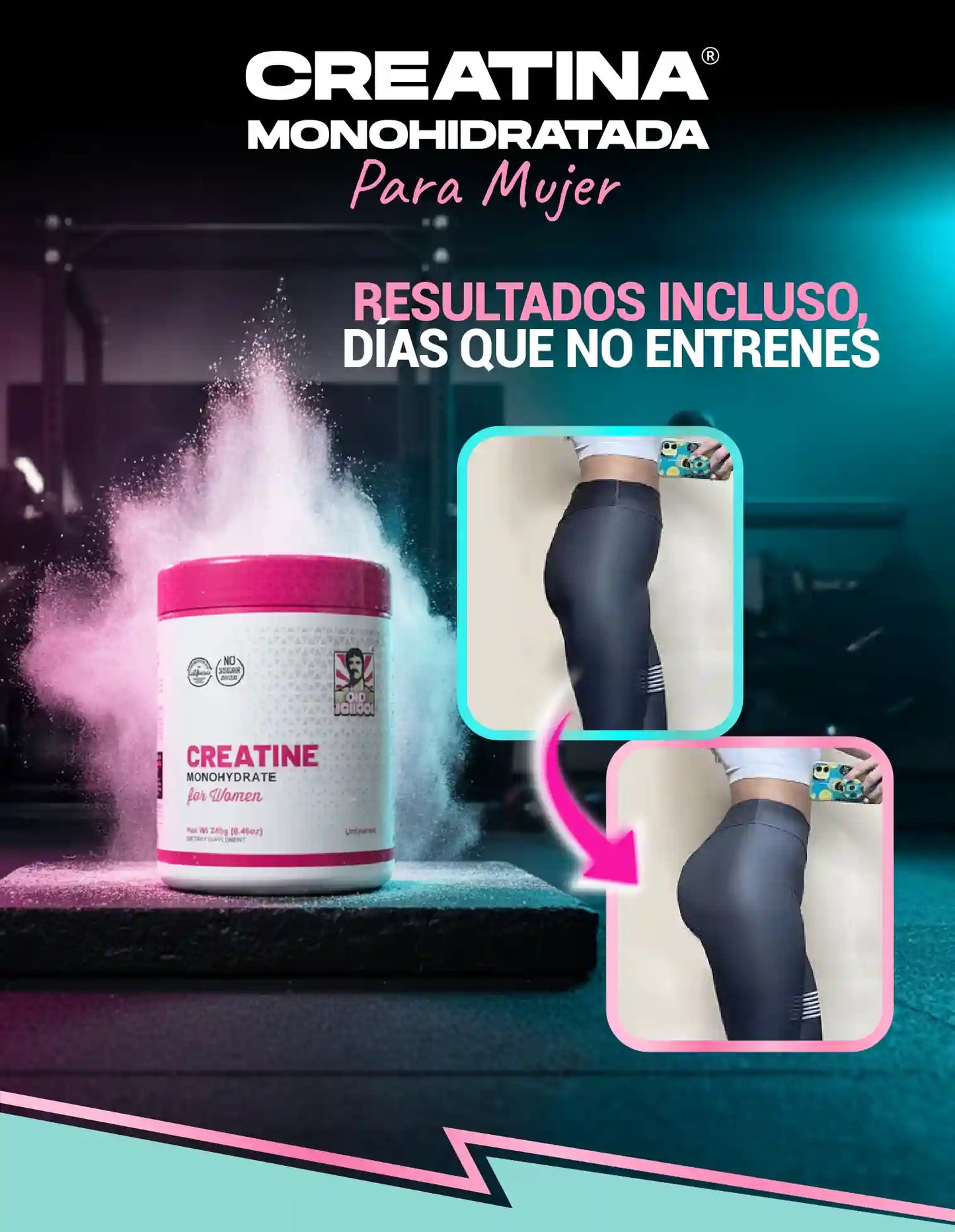 CREATINA MONOHIDRATADA WOMAN [PV2-META-OFERTASIMPLETOP]