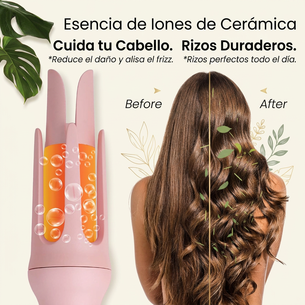 RIZADORA AUTOMATICA DE CABELLO [PV1-WHATSAPP-OFERTASIMPLETOP]